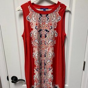 Red Sleeveless Dress, size S